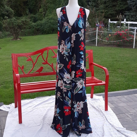 Anthropologie Dresses & Skirts - Yumi Kim Tango Silk Maxi Dress Island Punch